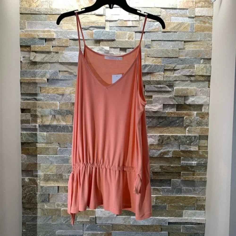 Lush Front Drawstring Cami - Picture 3 of 6